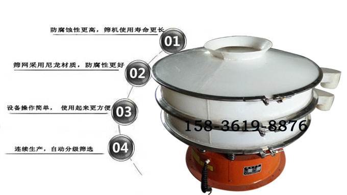 耐腐蝕塑料篩分機(jī) 耐腐蝕塑料篩分機(jī)