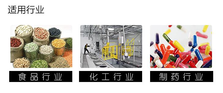 塑料振動篩粉機適用行業